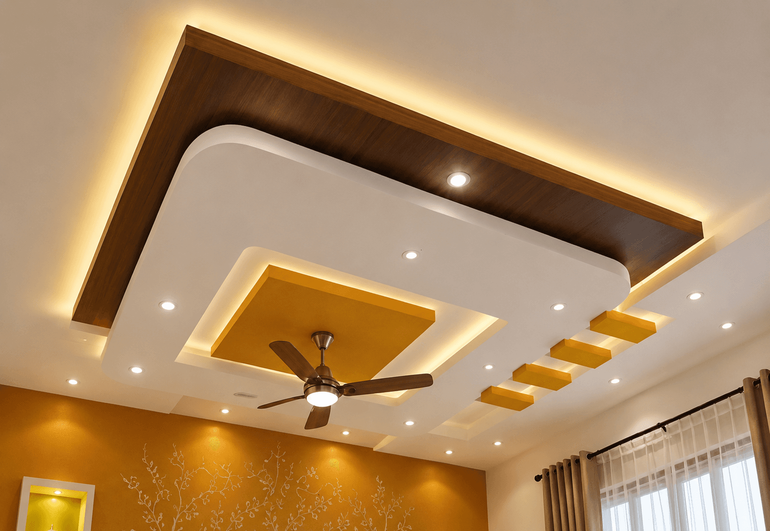 False Ceiling interior by Iqbal Interiors — 2