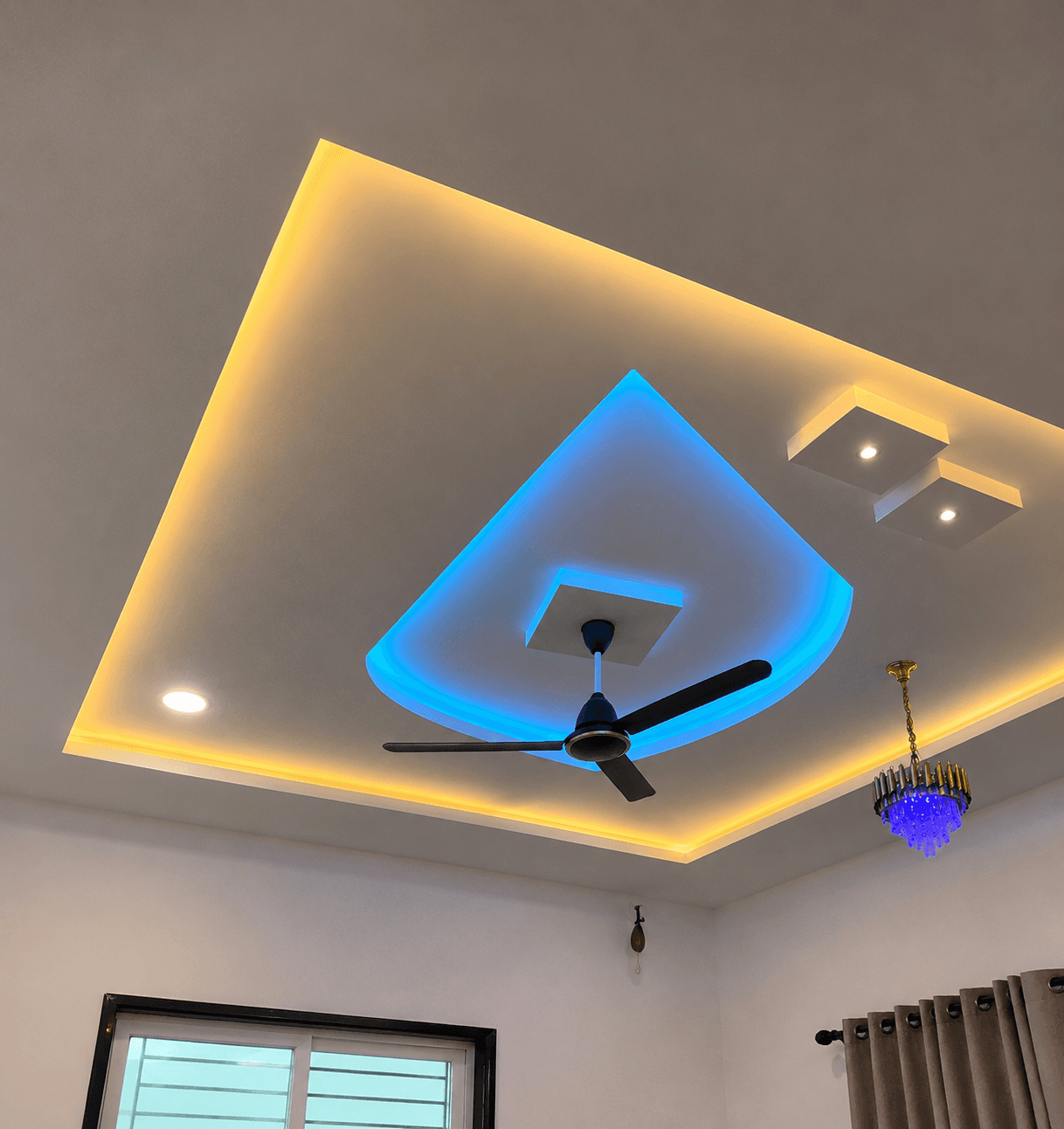 False Ceiling interior by Iqbal Interiors — 5