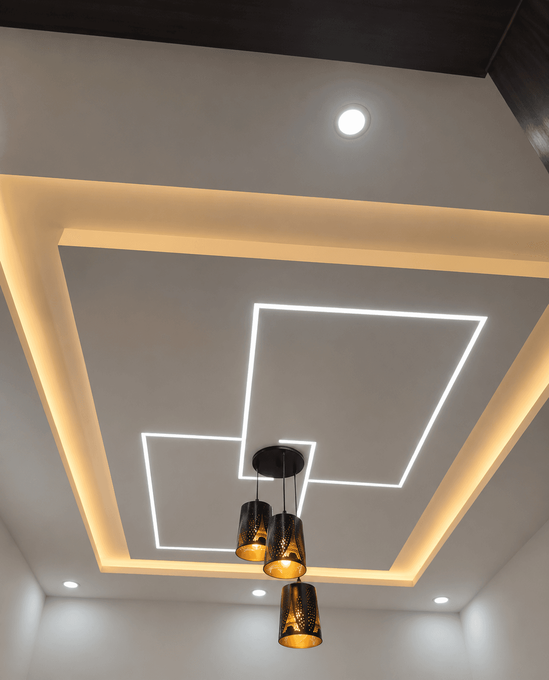 False Ceiling interior by Iqbal Interiors — 6