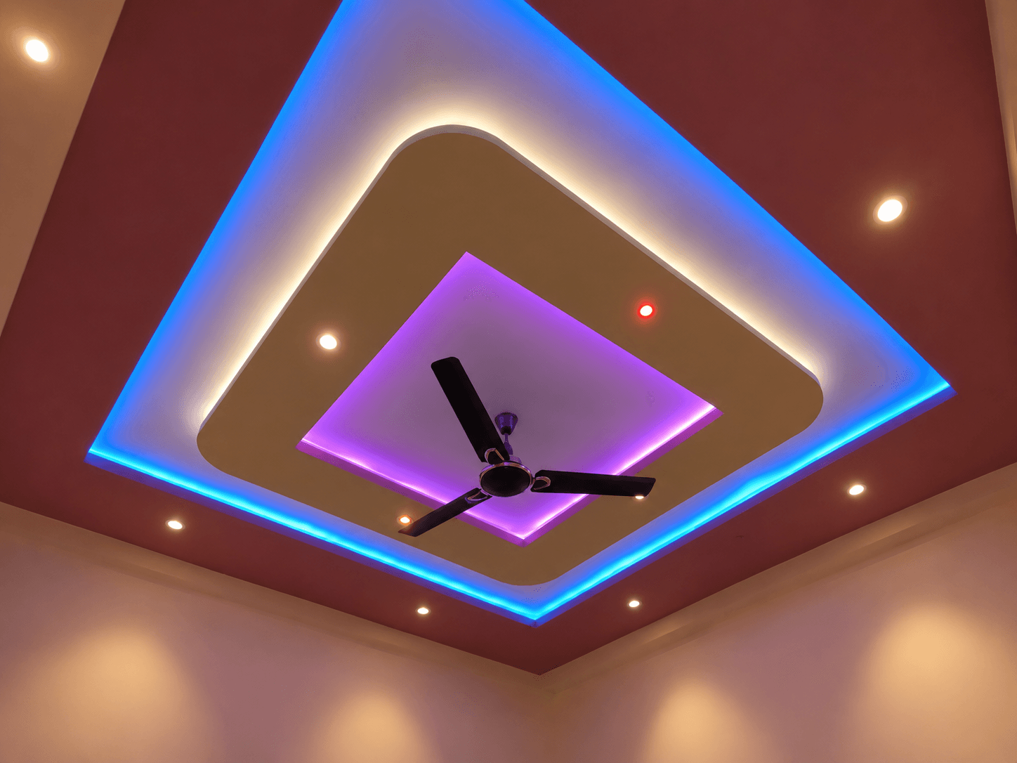 False Ceiling interior by Iqbal Interiors — 18