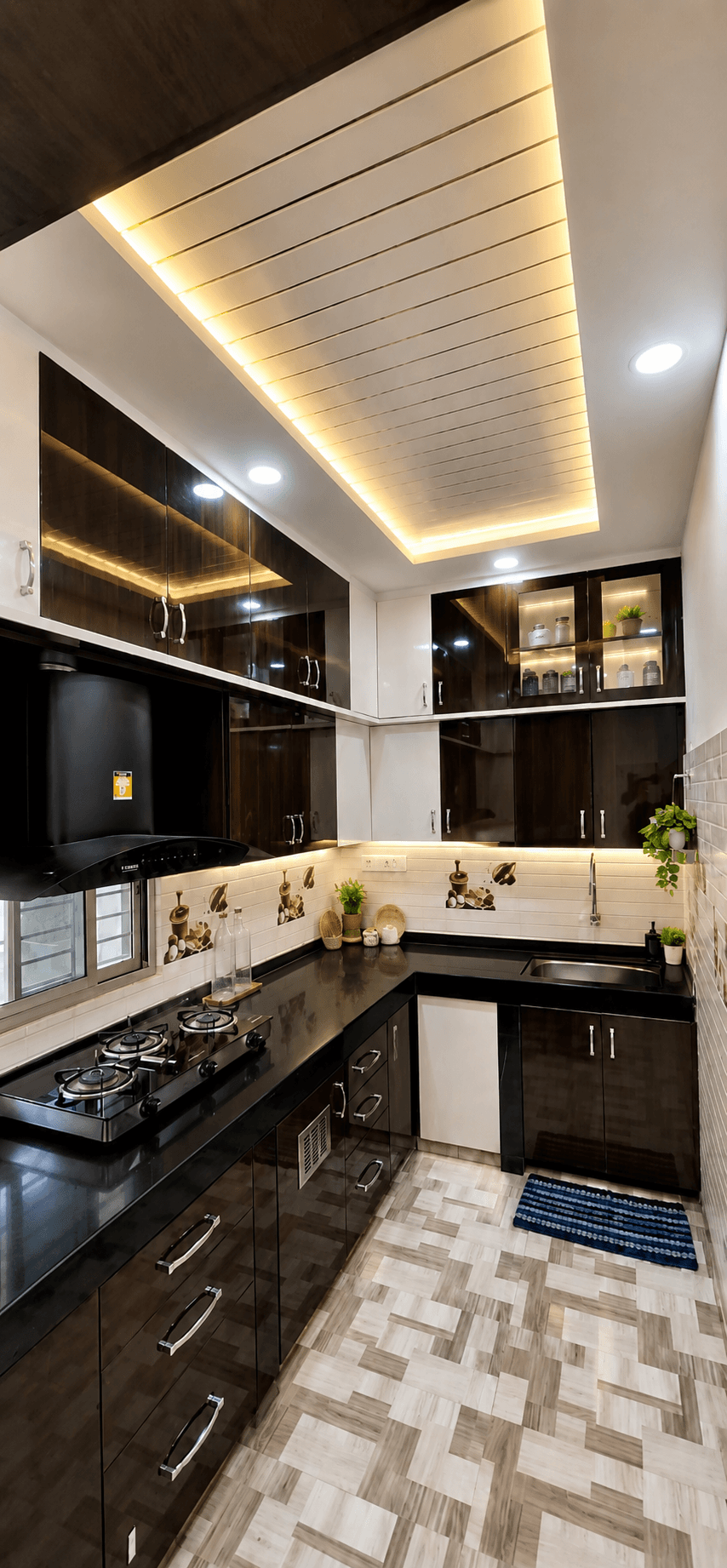 Modular Kitchen interior by Iqbal Interiors — 3