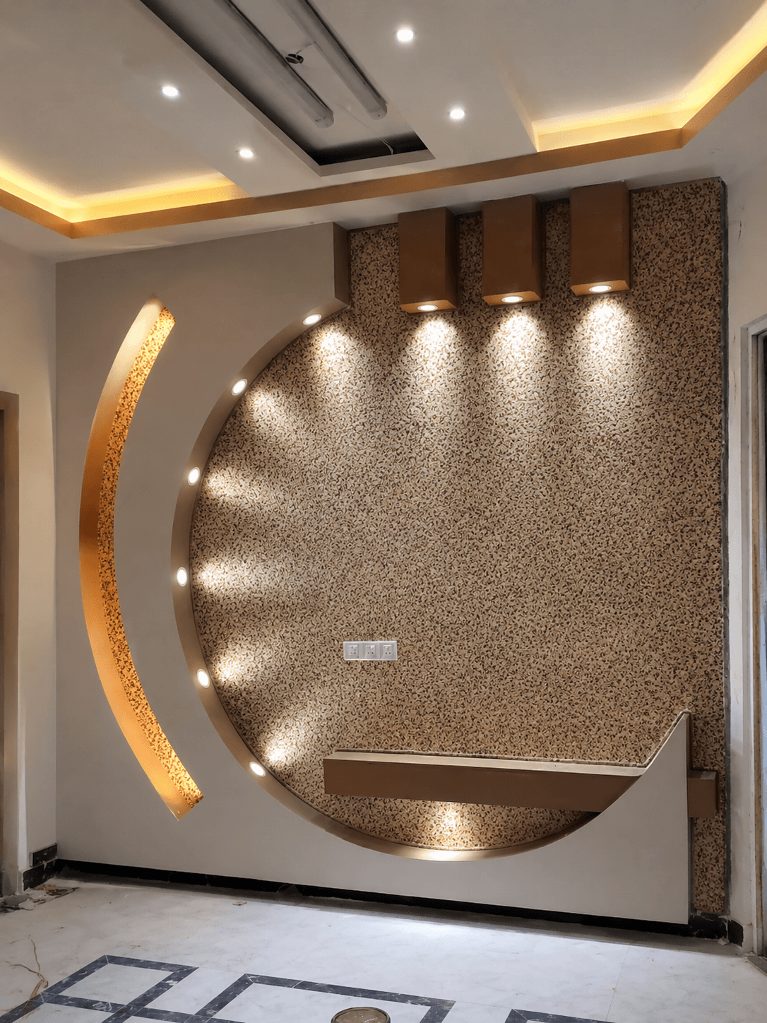 TV Unit interior by Iqbal Interiors — 2